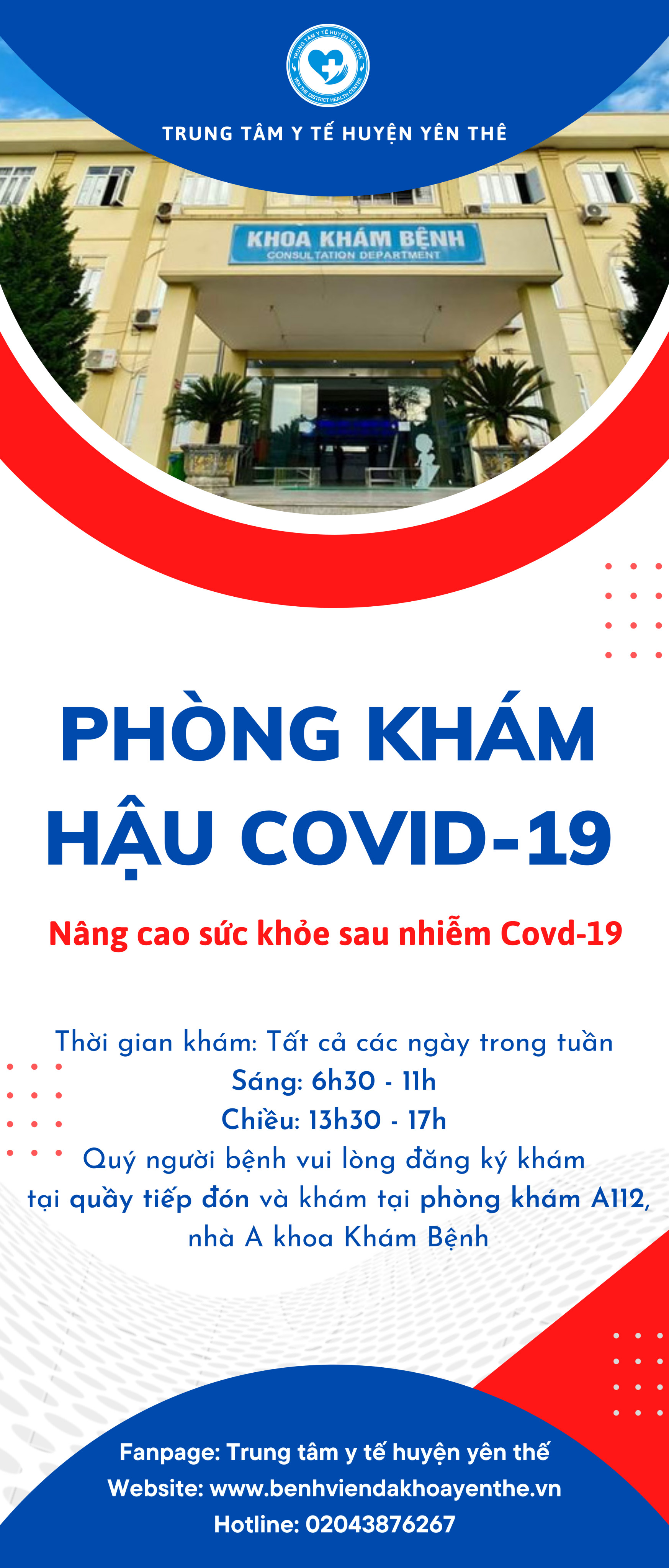 TTYT Yên Thế Triển khai khám, tư vấn sức khỏe HẬU COVID -19 cho người dân