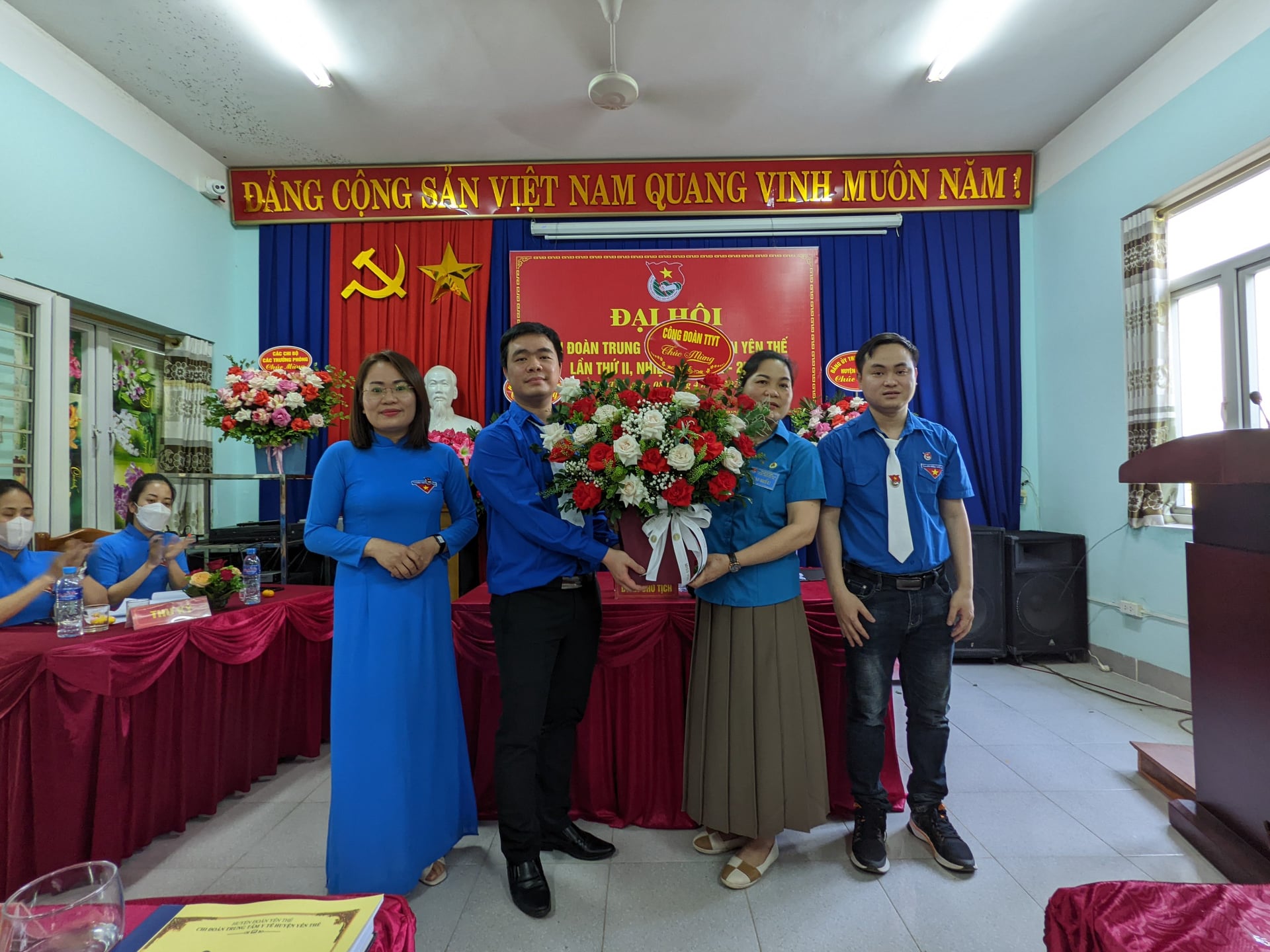 Chi đoàn TTYT tổ chức Đại hội lần thứ II nhiệm kỳ 2022-2024