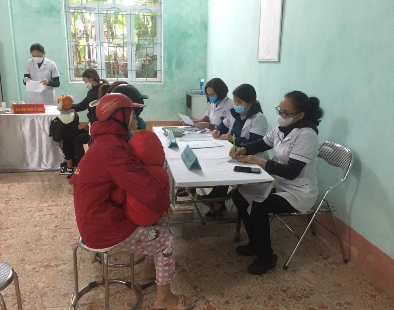 Trạm Y tế xã Đồng Tâm làm tốt công tác chăm sóc sức khỏe nhân dân năm 2022