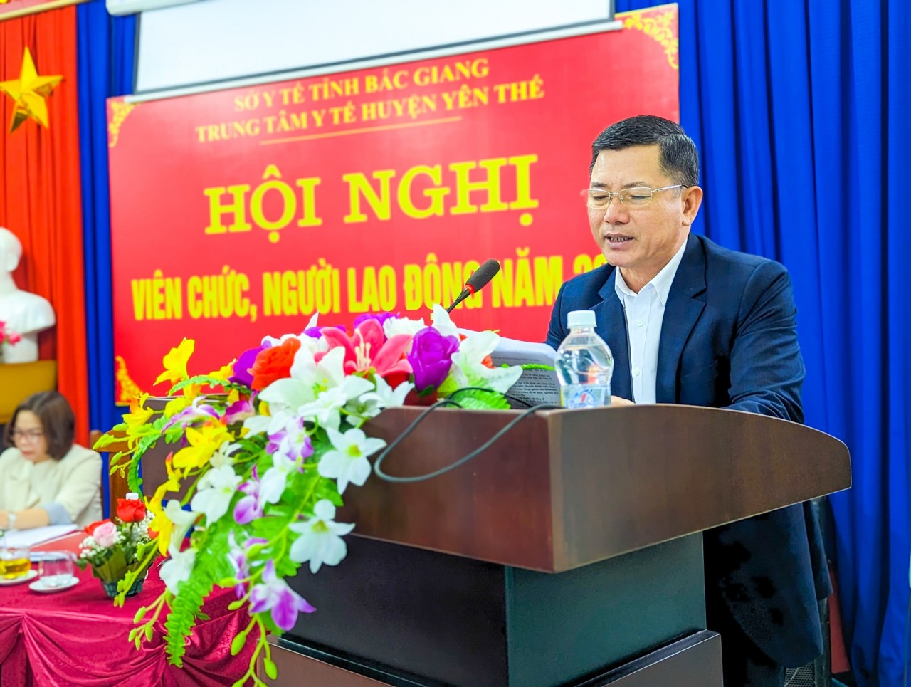 Trung tâm Y tế huyện Yên Thế tổ chức Hội nghị  Viên chức, người lao động năm 2023