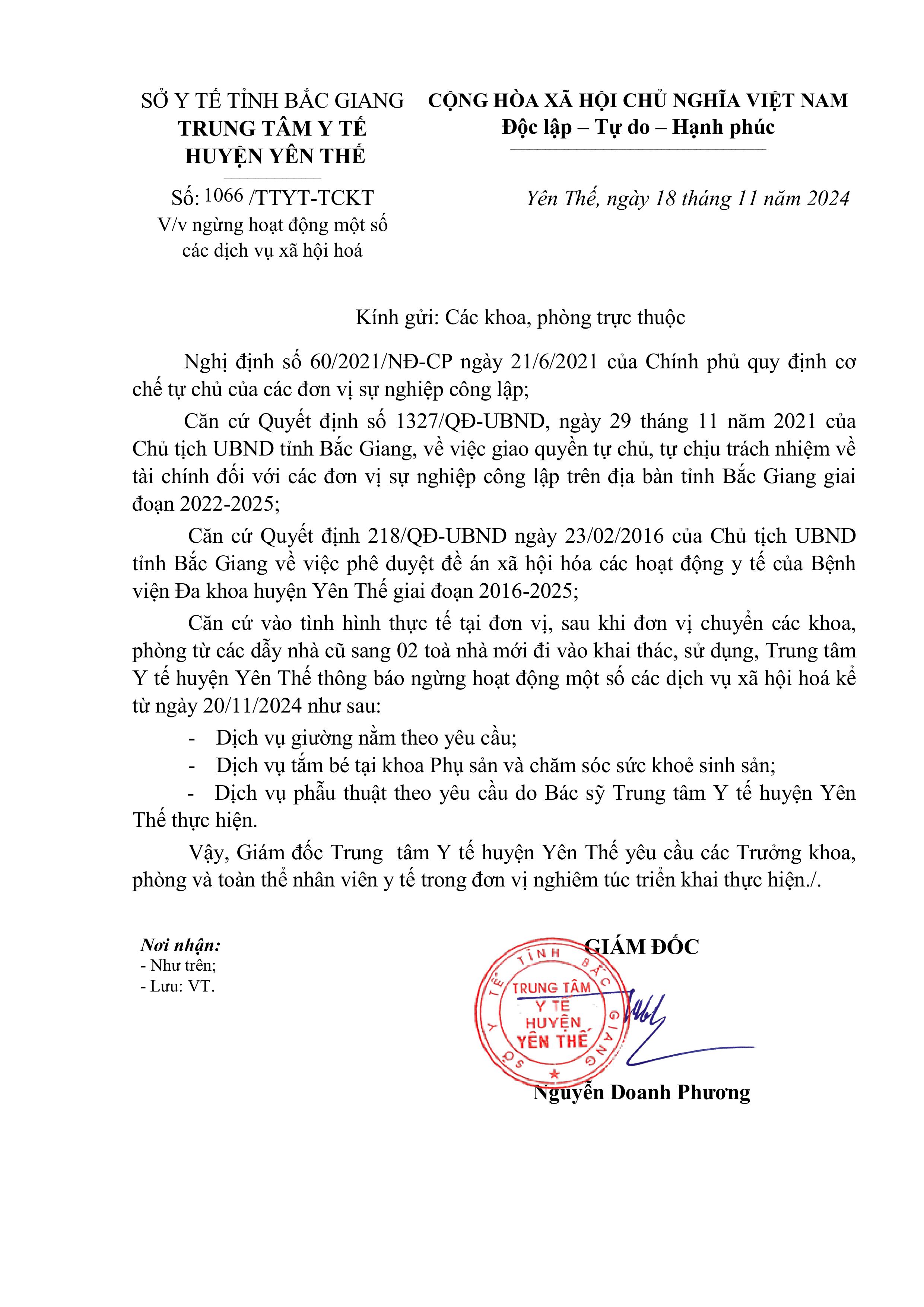 Thông báo ngừng hoạt động một số các dịch vụ xã hội hóa|https://trungtamytehuyenyenthe.vn/chi-tiet-tin-tuc/-/asset_publisher/M0UUAFstbTMq/content/thong-bao-ngung-hoat-ong-mot-so-cac-dich-vu-xa-hoi-hoa