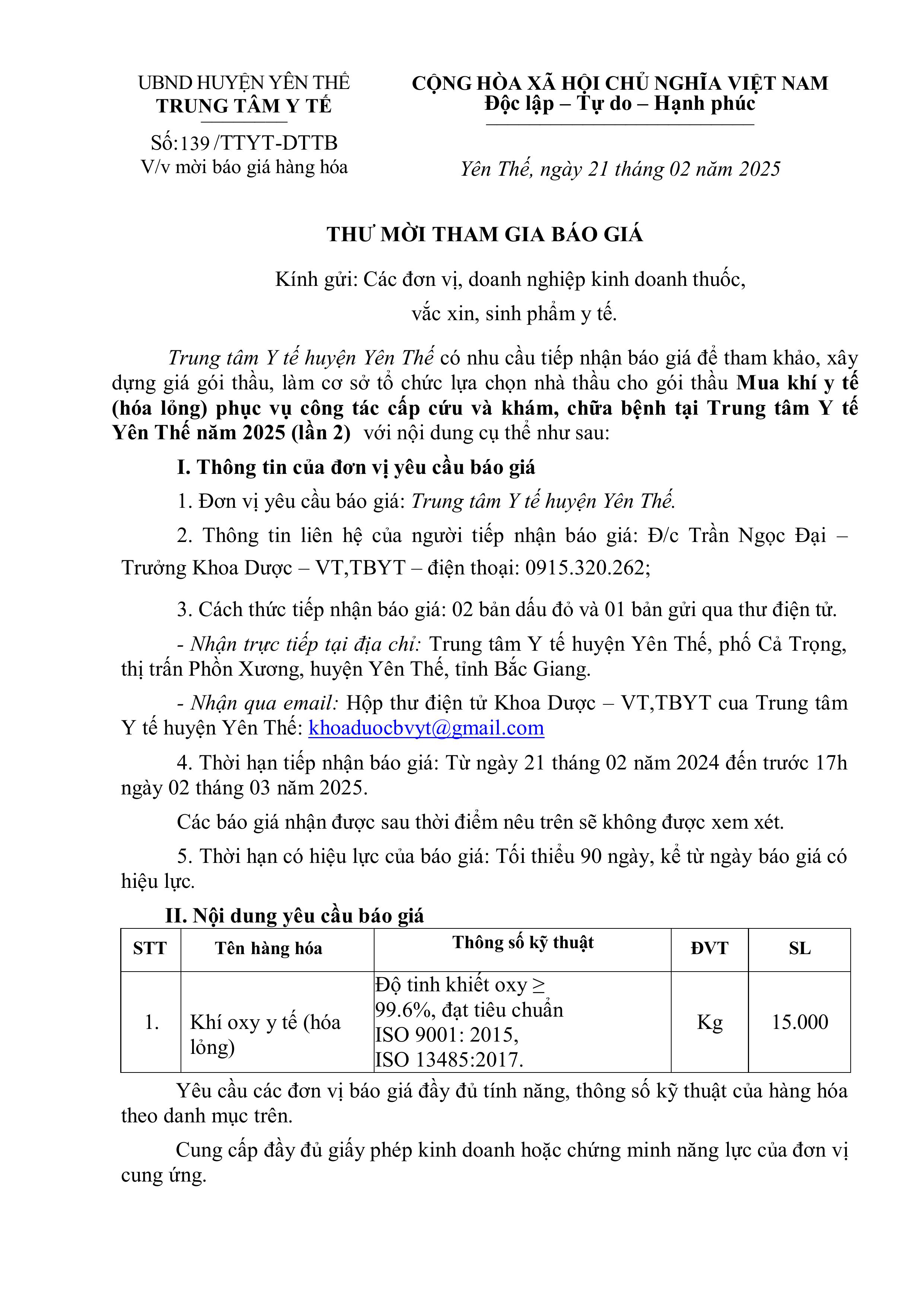 Về việc mời báo giá hàng hóa|https://trungtamytehuyenyenthe.vn/chi-tiet-tin-tuc/-/asset_publisher/eRpXUeVW3L09/content/ve-viec-moi-bao-gia-hang-hoa